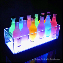 Colorful Acrylic Ice Bucket LED Display